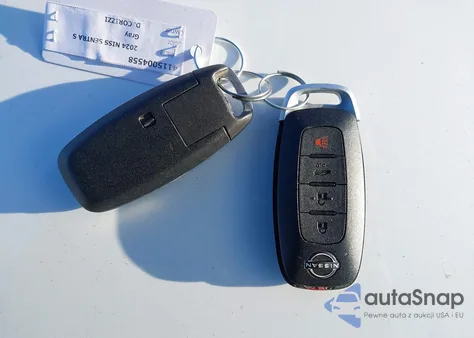 2024 Nissan Sentra S Xtronic Cvt z USA, uszkodzony, nr VIN 3N1AB8BVXRY211279